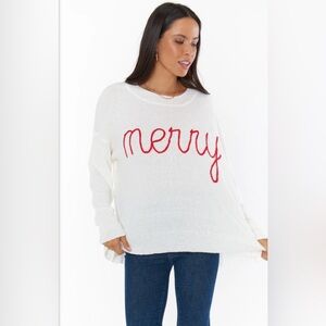Show Me Your Mumu - “Merry” sweater size Medium.